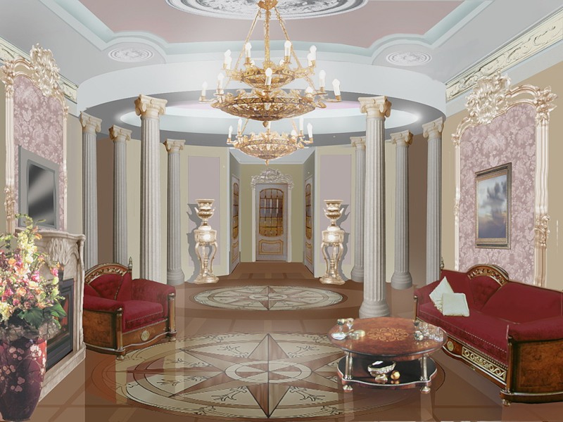 Дизайн апартаментов в стиле современной классики - узнать цены, заказать проект в Москве | ARXY